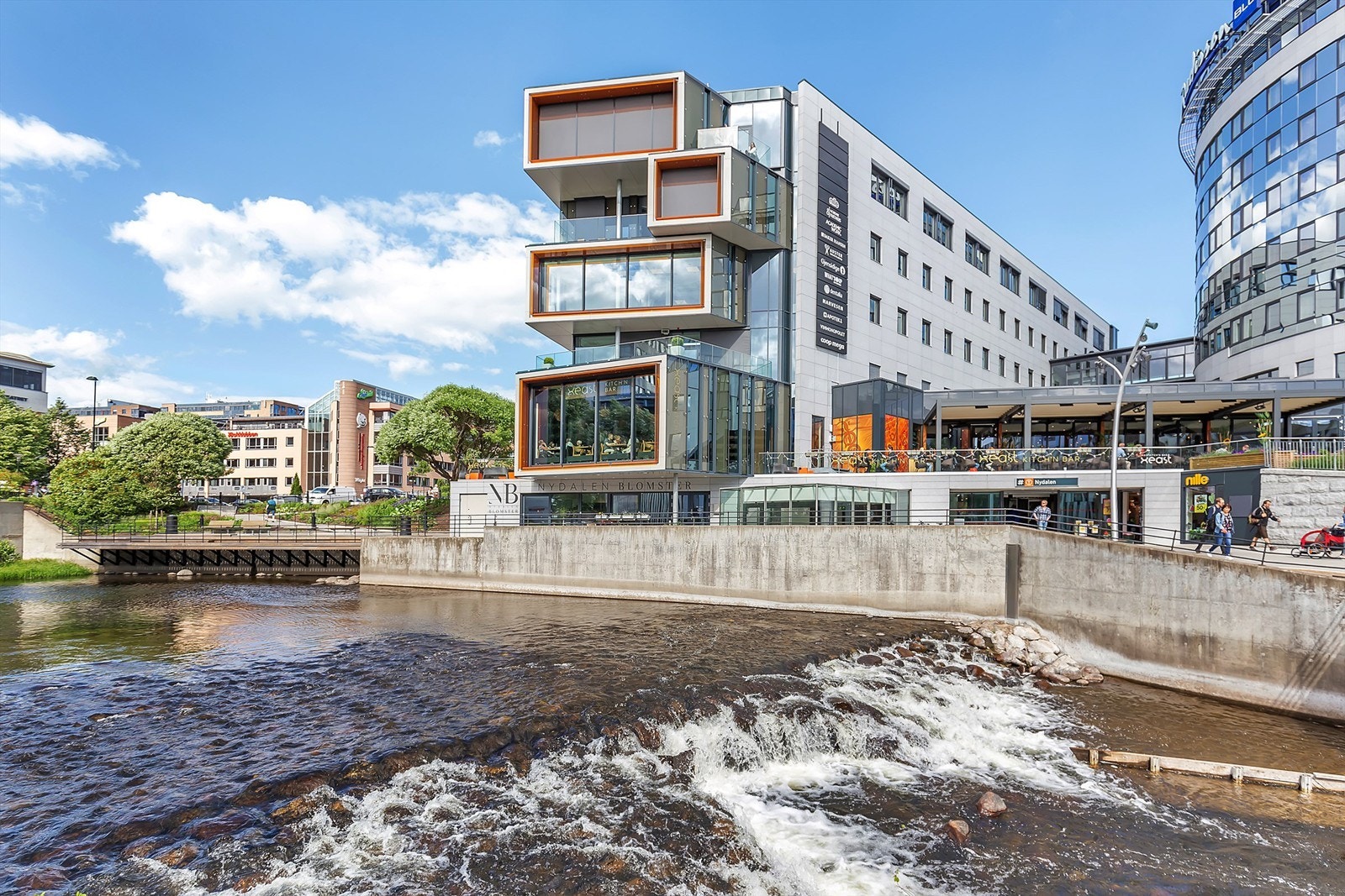 Flotte Akerselva med fine tur- og bademuligheter. Galleribilde
