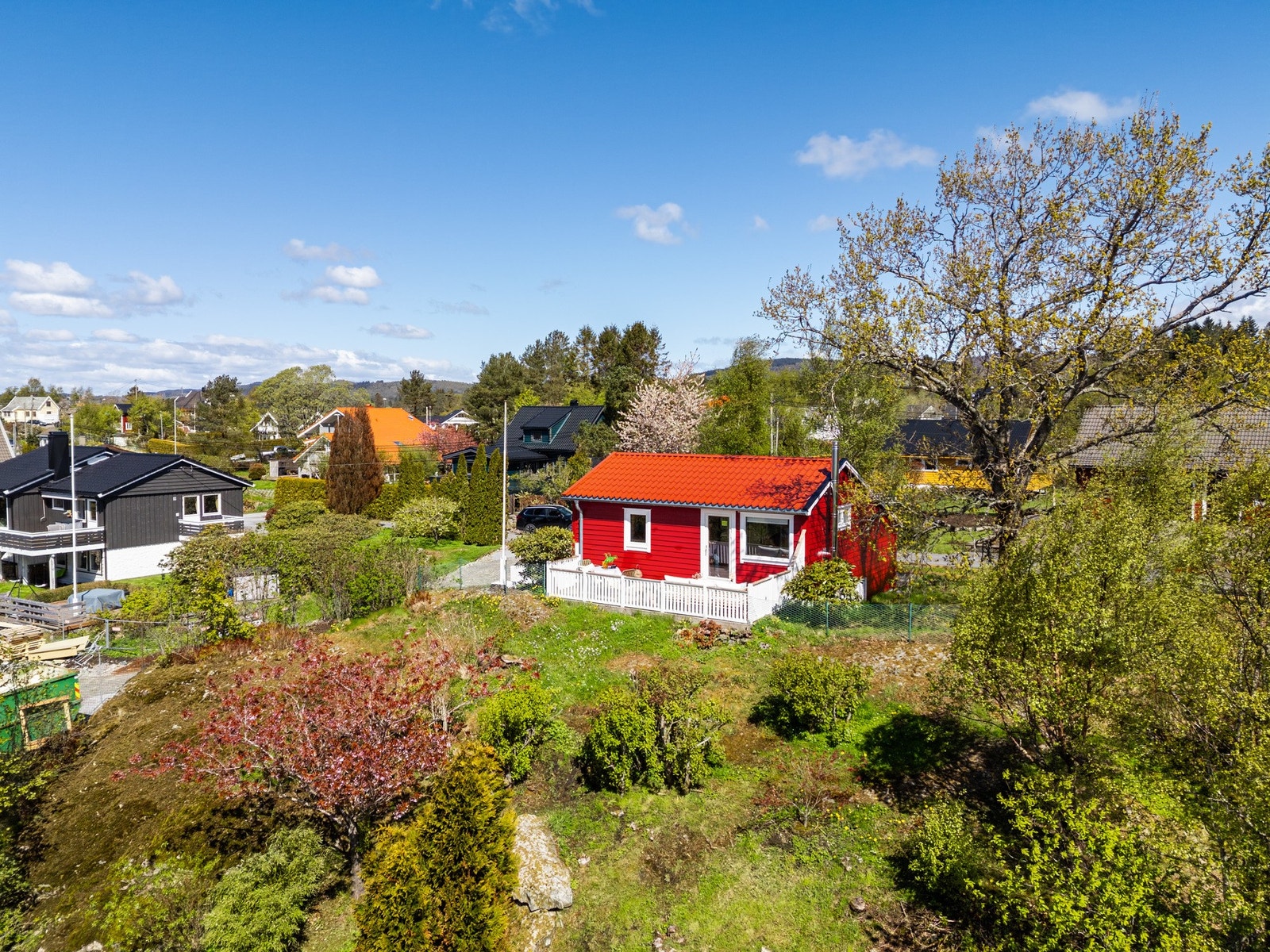 Høy og fri beliggenhet på Flatøy Galleribilde