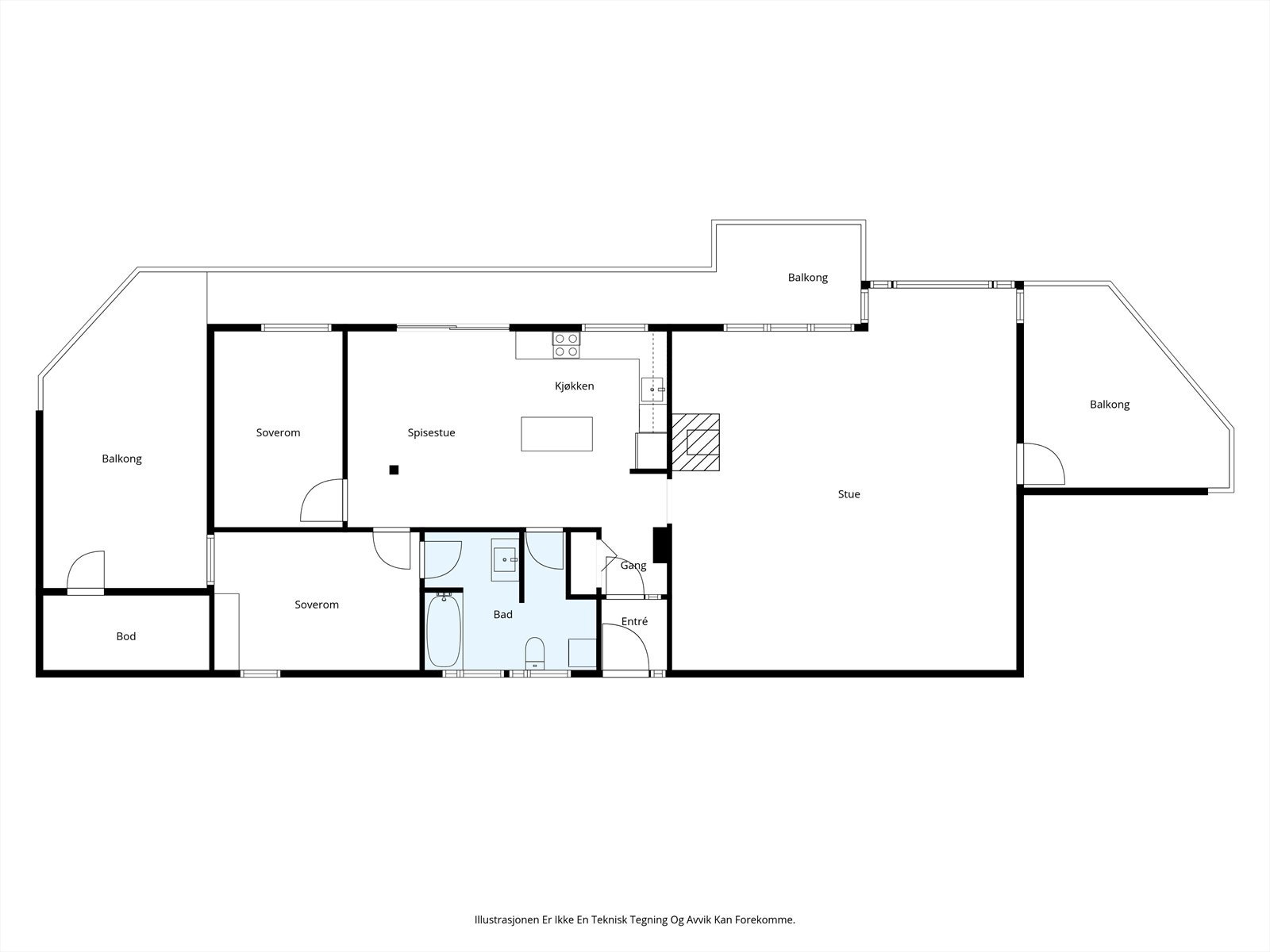Plan 2.etasje Galleribilde