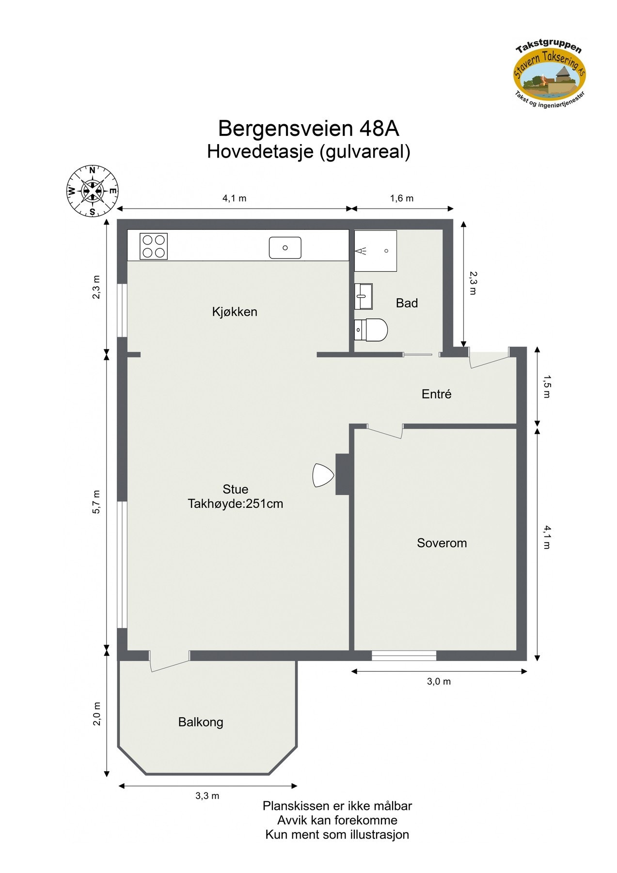 Boligens plantegning Galleribilde