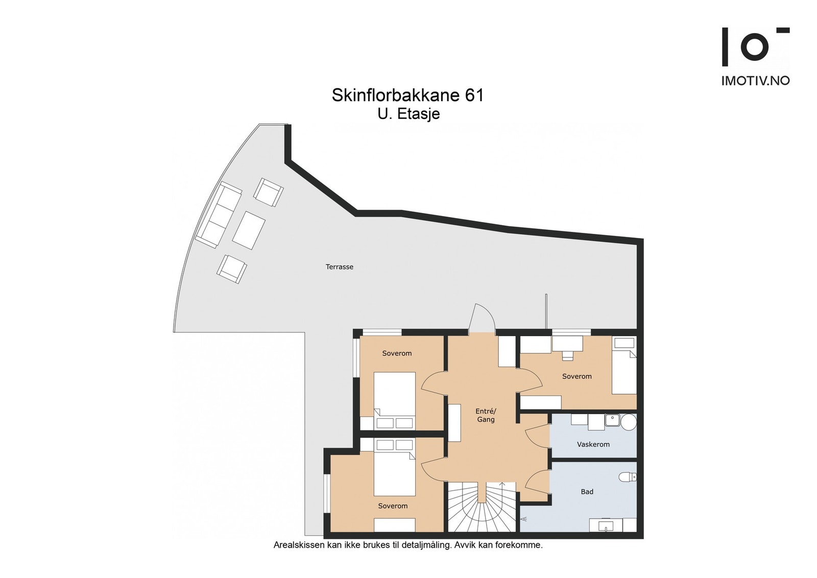Plantegning underetasje Galleribilde