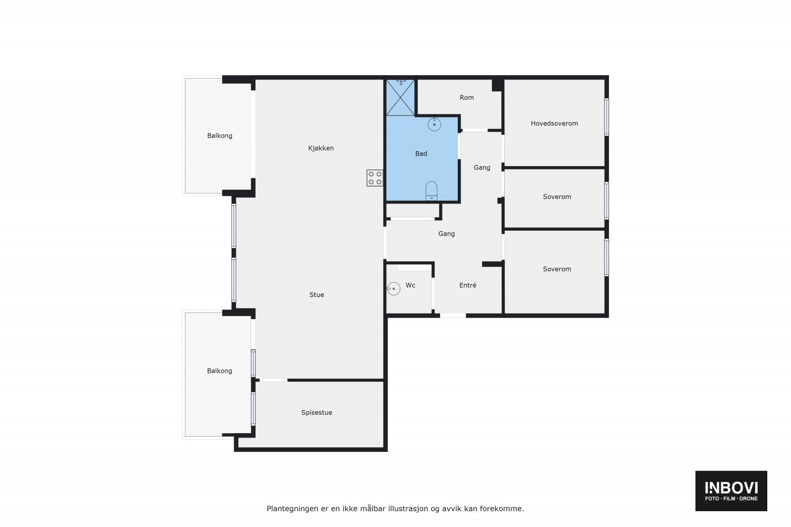 - Plantegning - Galleribilde