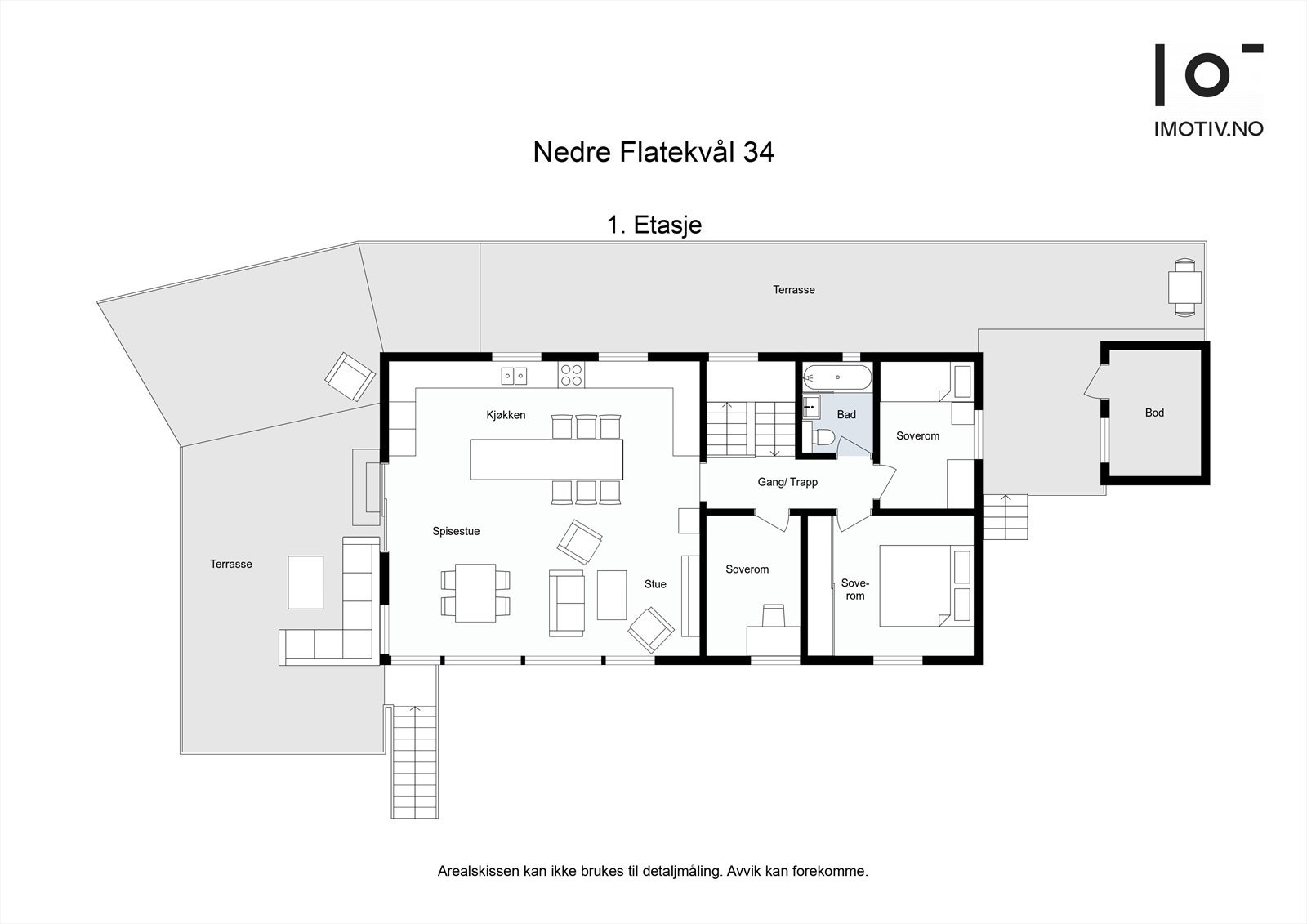 Plantegning 1. Etasje Galleribilde