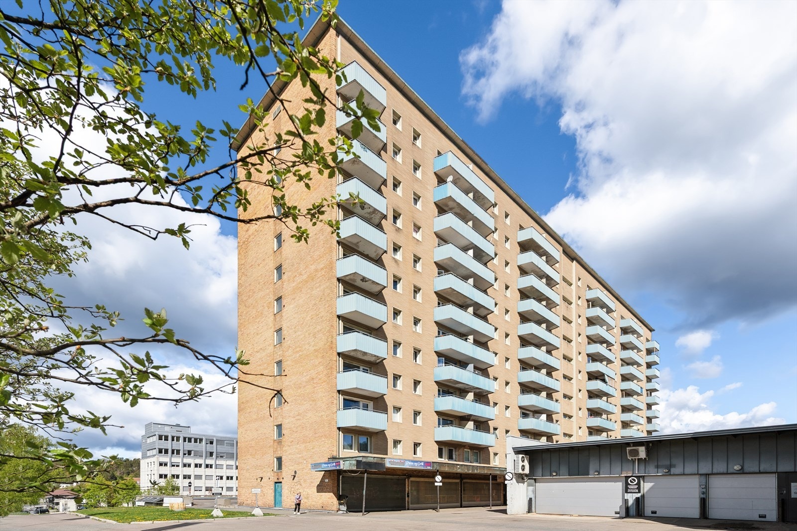Bergensveien 4A er et stort sameie, og består av hele 220 boligseksjoner. Galleribilde