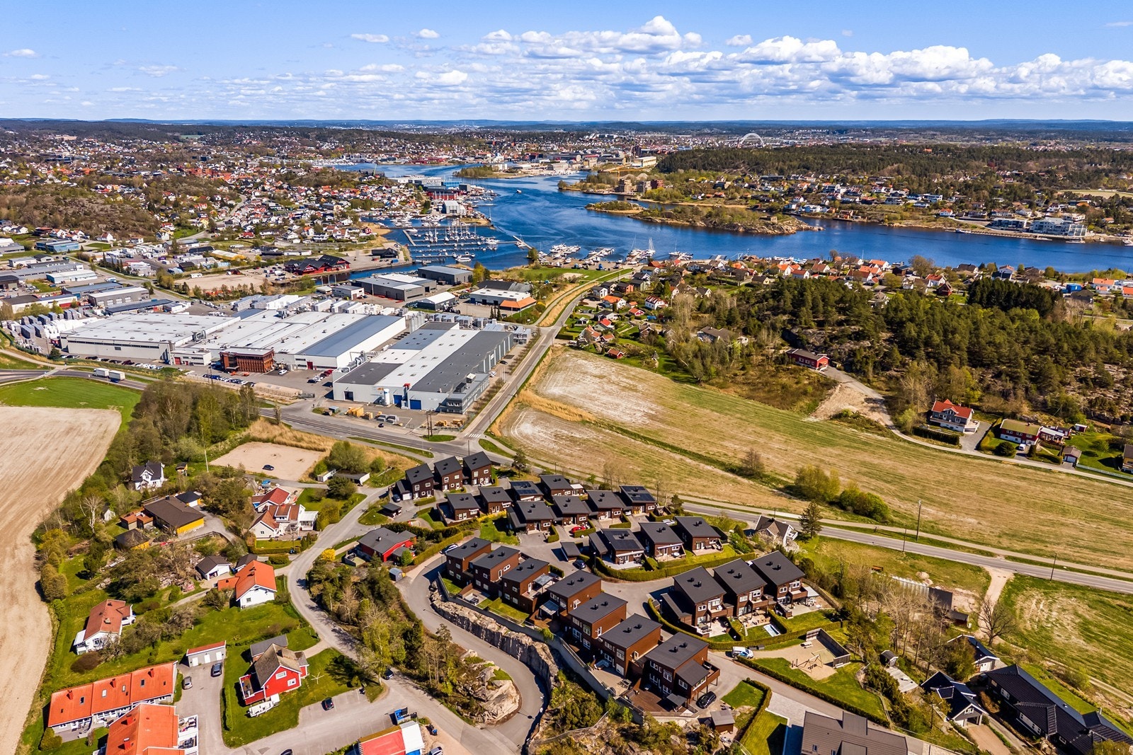 Området gir en god oversikt over Gressvik og innseilingen til Fredrikstad. Galleribilde