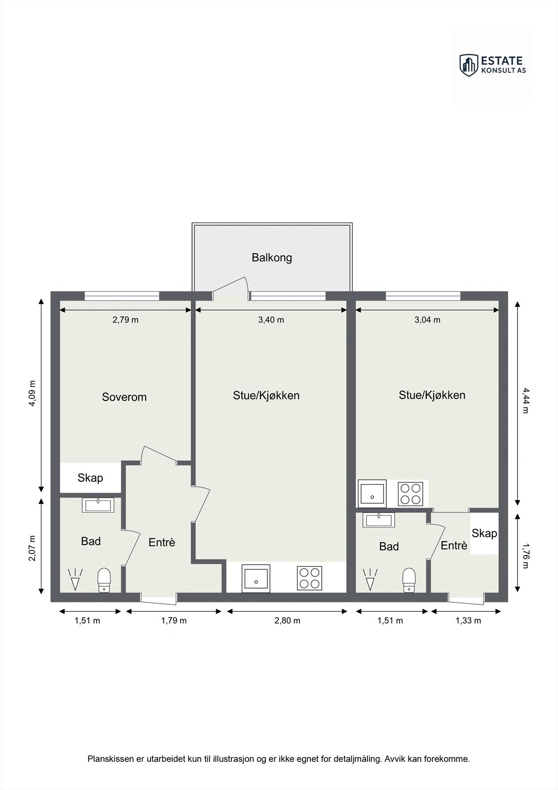 Plantegning. Galleribilde