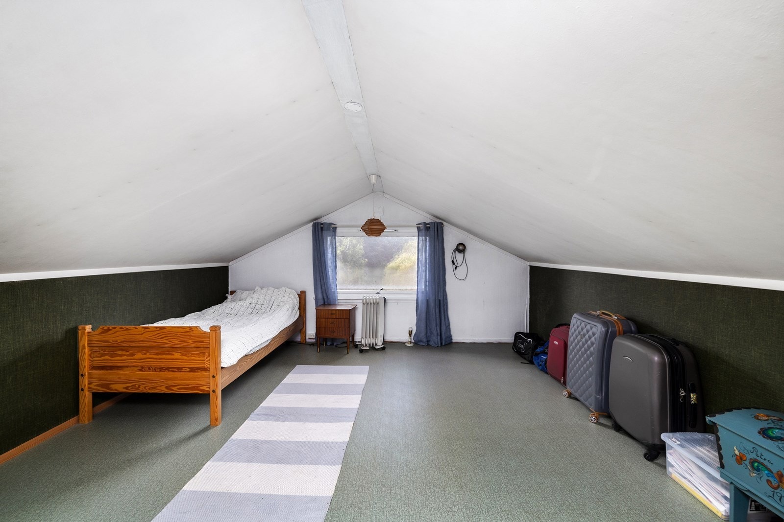 Loftstuen er et allsidig rom som kan innredes etter behov. Galleribilde
