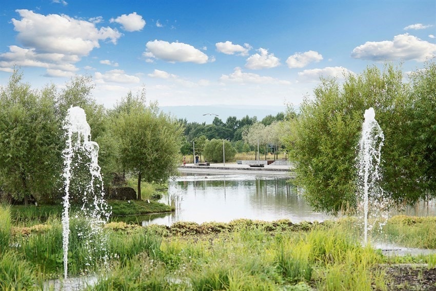 Nansenparken - nydelige grøntarealer i Fornebus park - kort gange fra leilighetene Galleribilde
