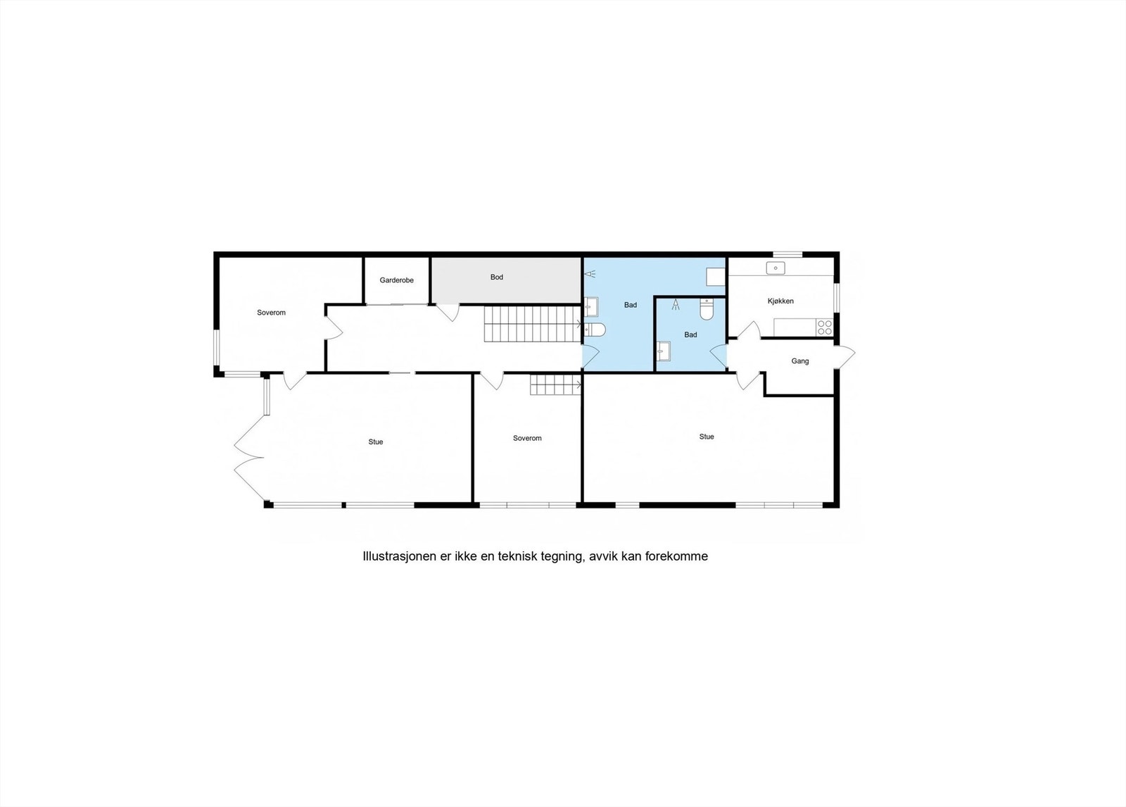 Plantegning Galleribilde