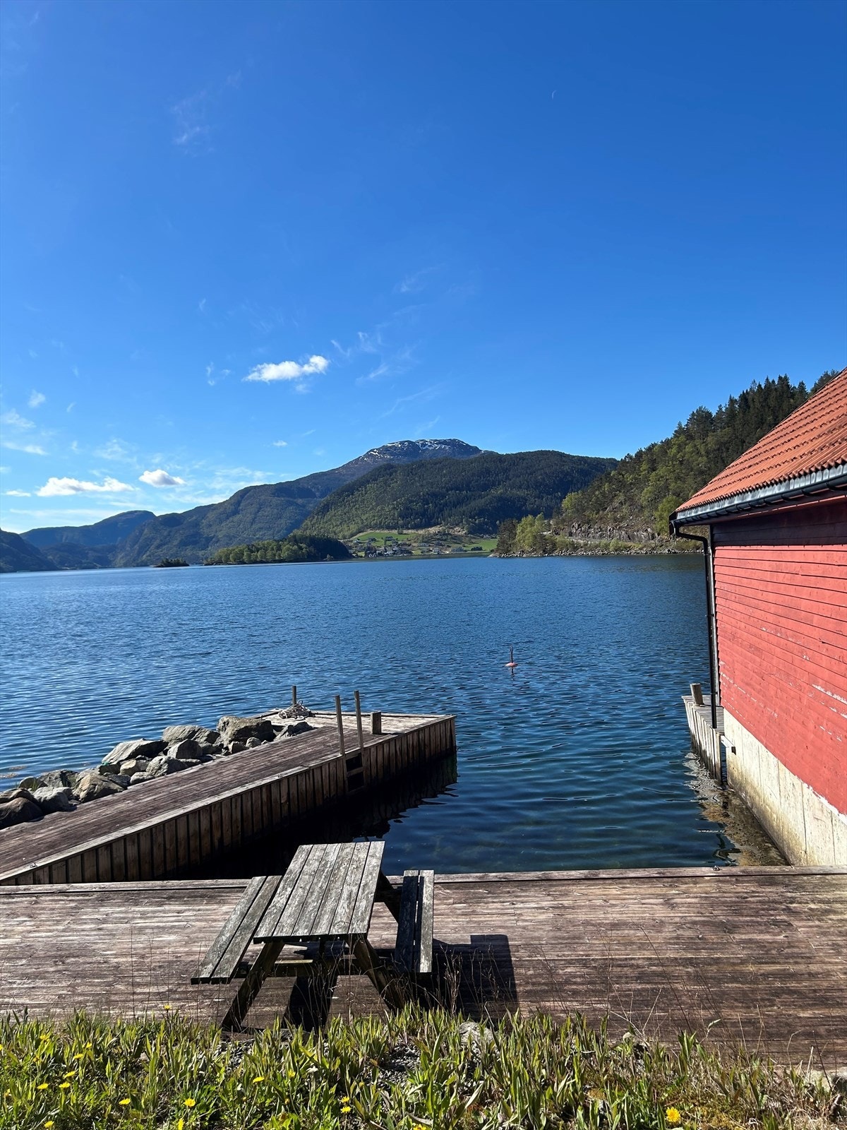 Tilhørende brygge. Bilde tatt av selger. Galleribilde