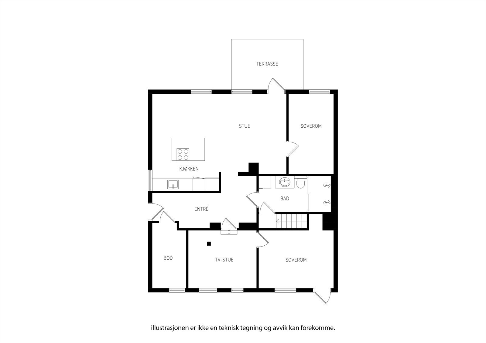 - Plantegning - Galleribilde