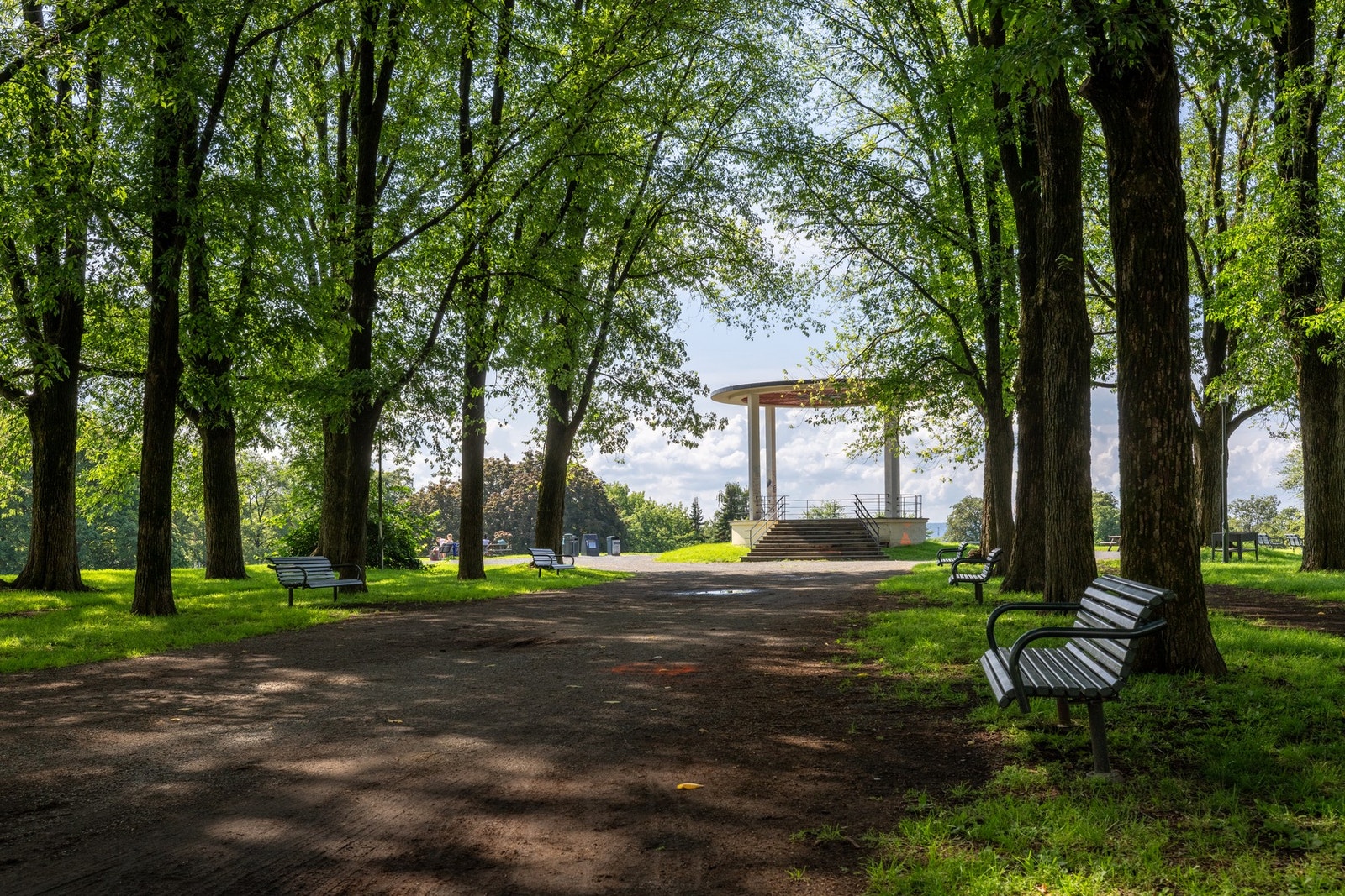 Torshovparken ligger rett ved bygården. Galleribilde