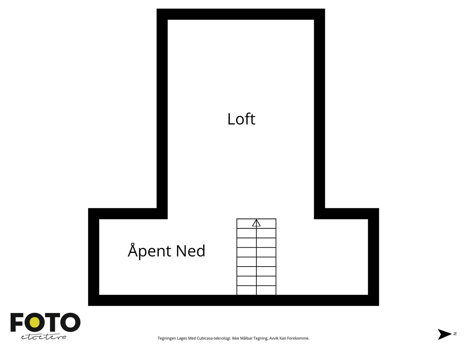 Veiledende plantegning - Ikke målbar Galleribilde