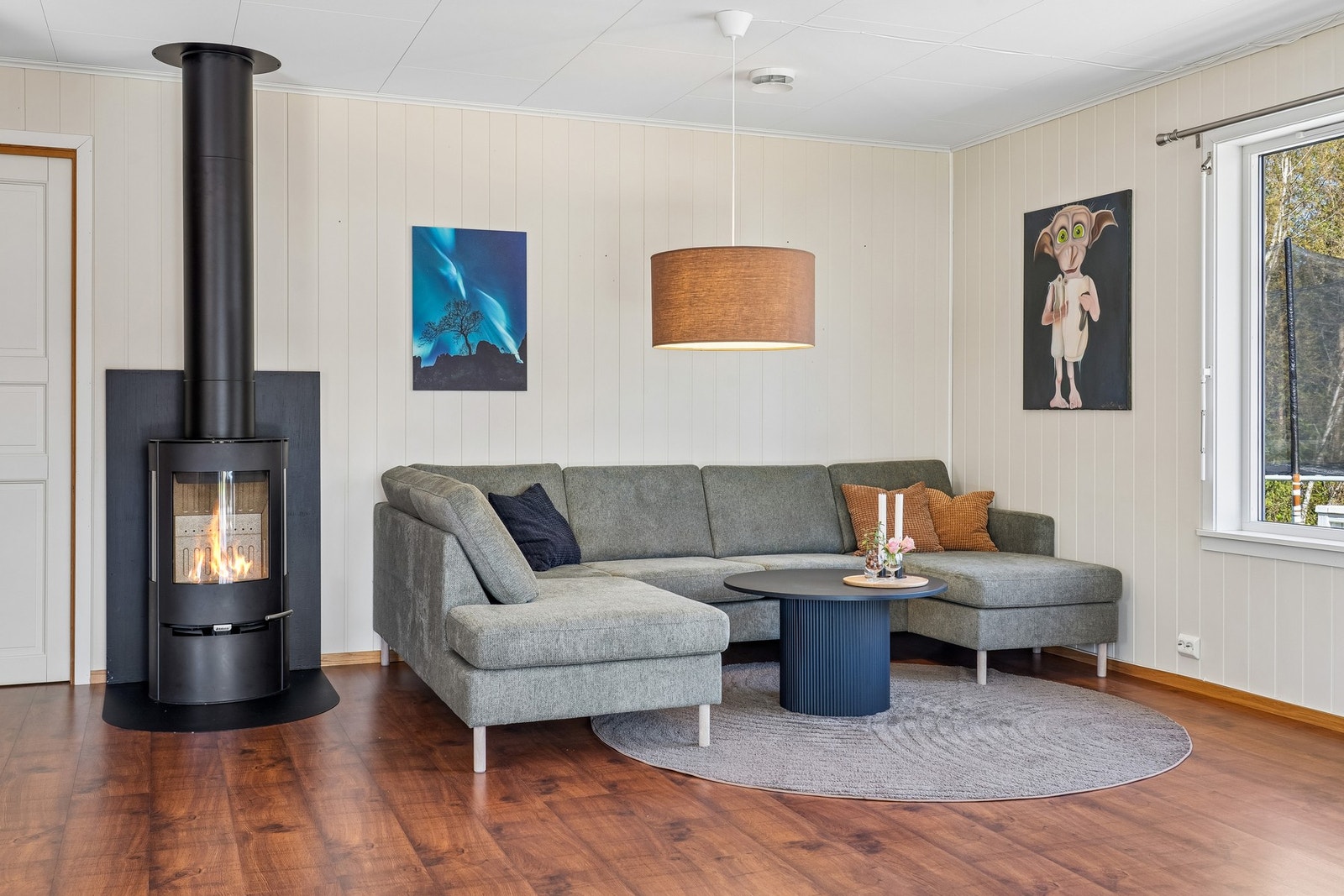 Hyggelig stuekrok med god plass til møblering. Galleribilde