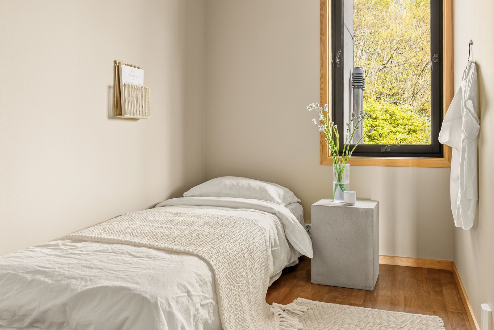Det andre soverommet måles til 6 kvm. og har også god plass til seng, nattbord og garderobe. Galleribilde