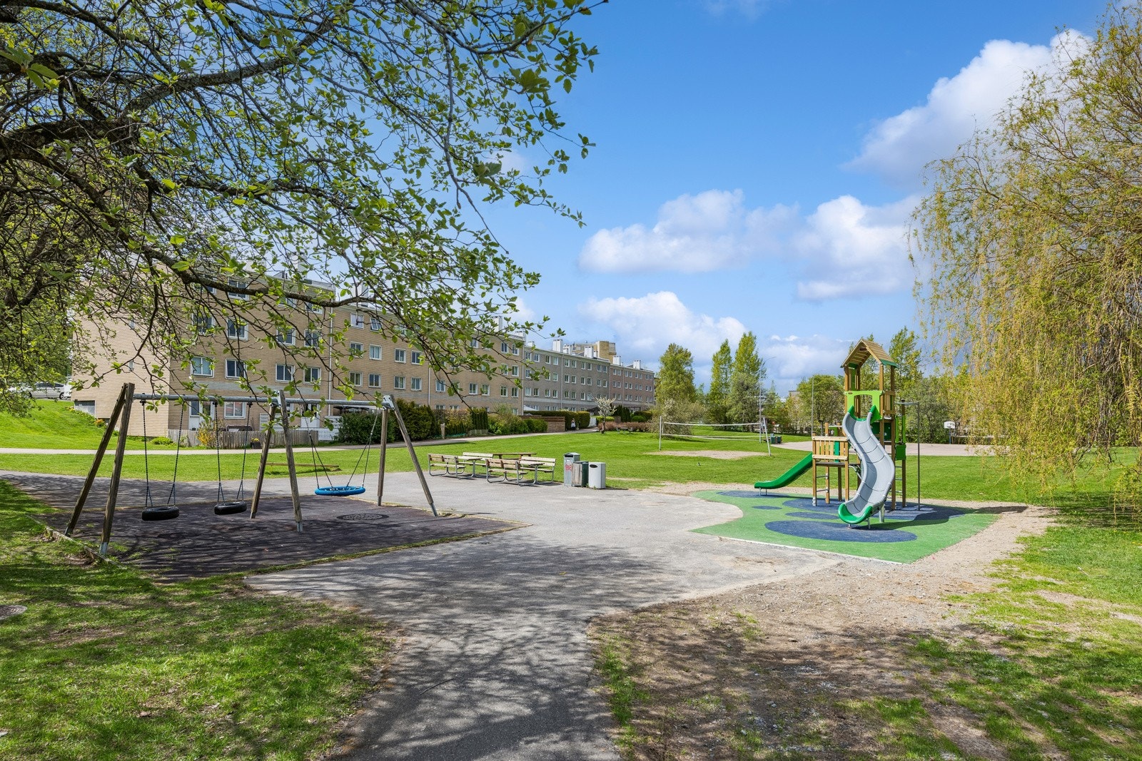 Flotte fellesarealer for store og små i Havredalen. Galleribilde