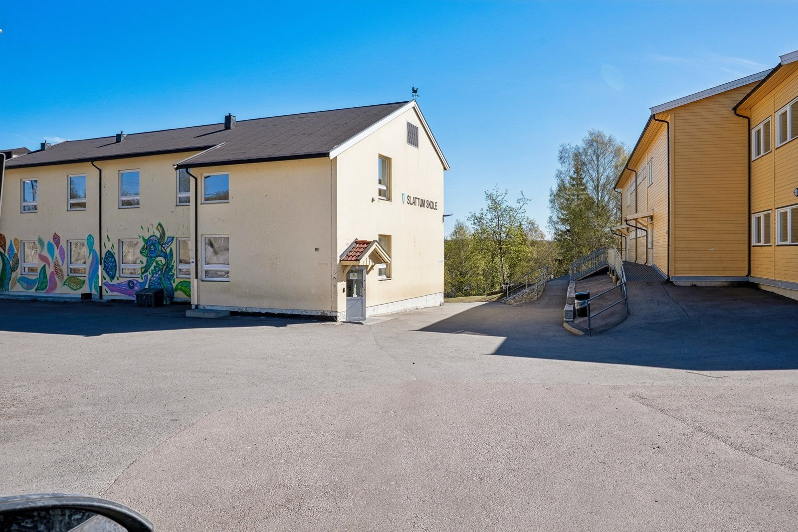 Slattum skole Galleribilde