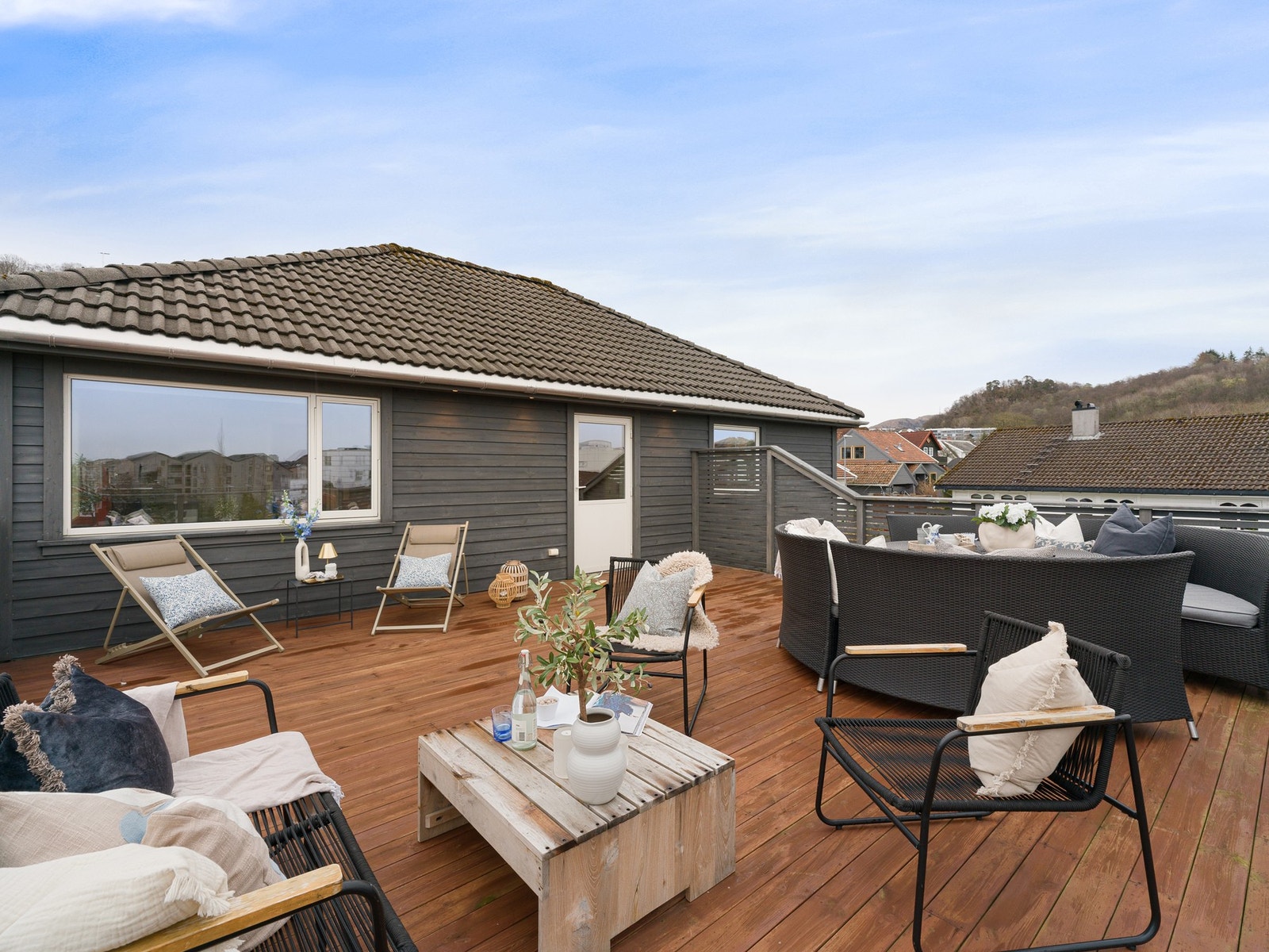 Takterrasse Galleribilde