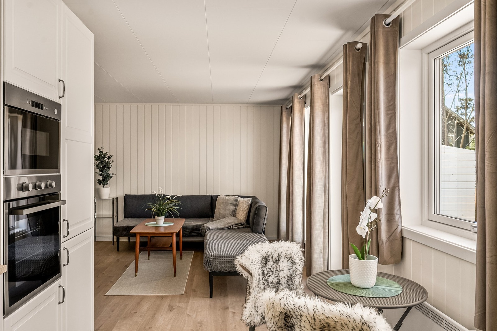 Åpen stue/kjøkken løsning Galleribilde