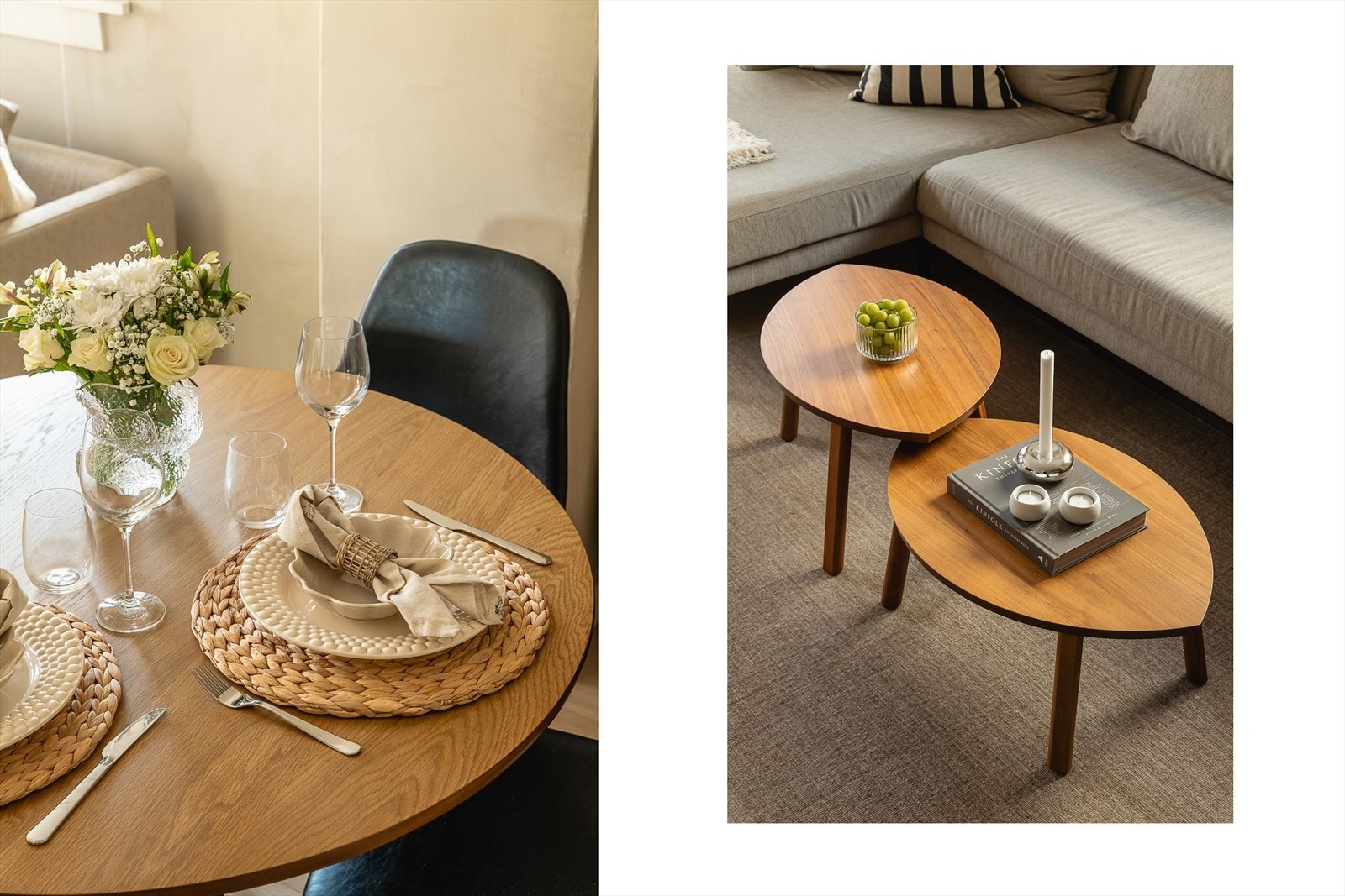 En lys og sosial sone for både hverdag og samlinger med venner. Galleribilde