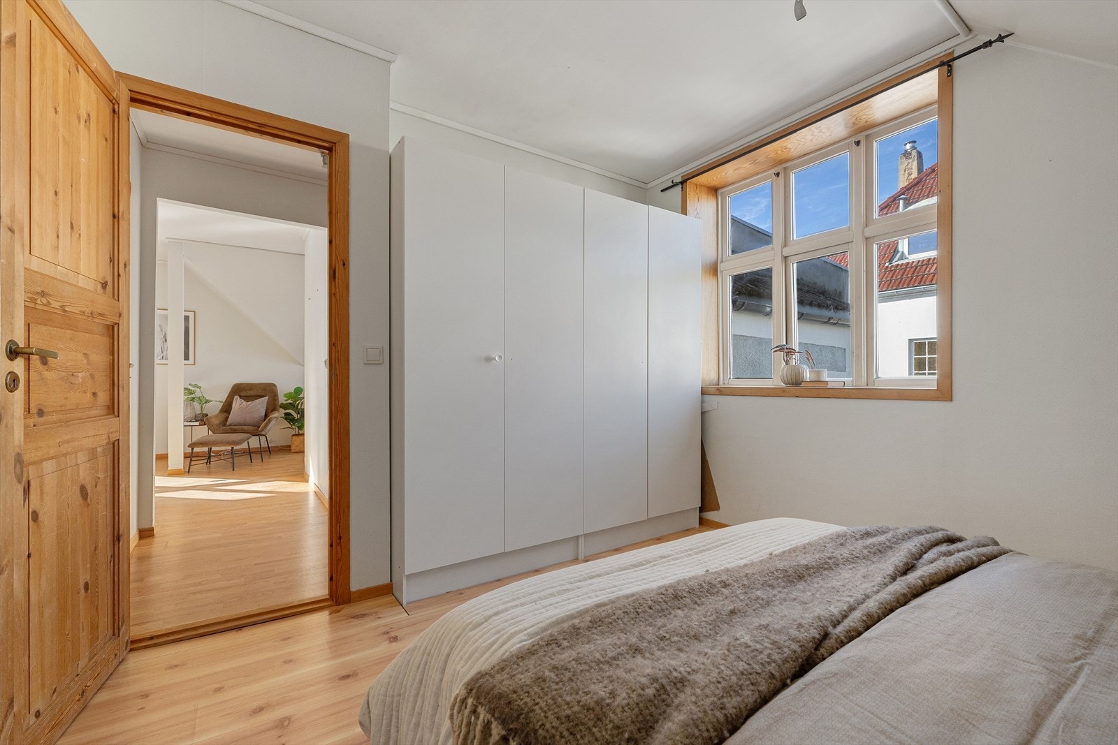 Soverommet har god plass til garderobeløsning. Galleribilde