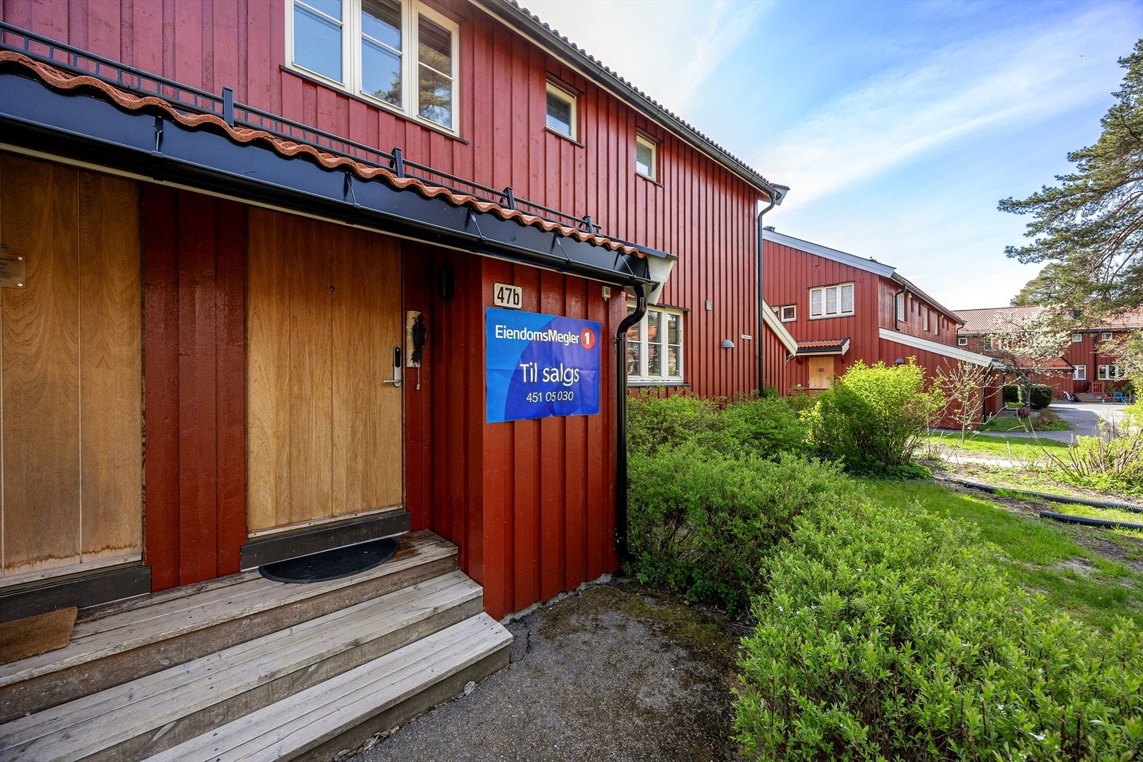 Inngangspartiet til Kampheimveien 47B. Galleribilde