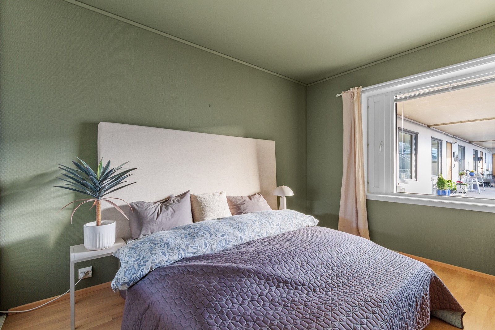 Hovedsoverom på 11,5m². Galleribilde