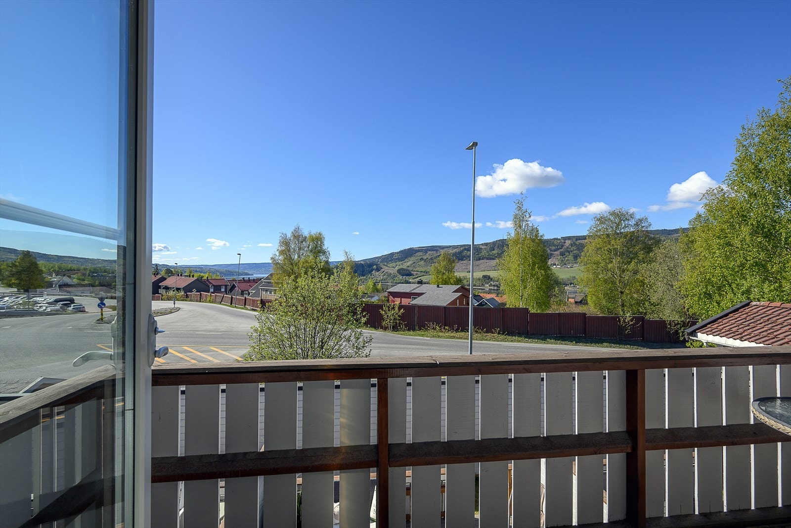 Gode solforhold på verandaen. Galleribilde