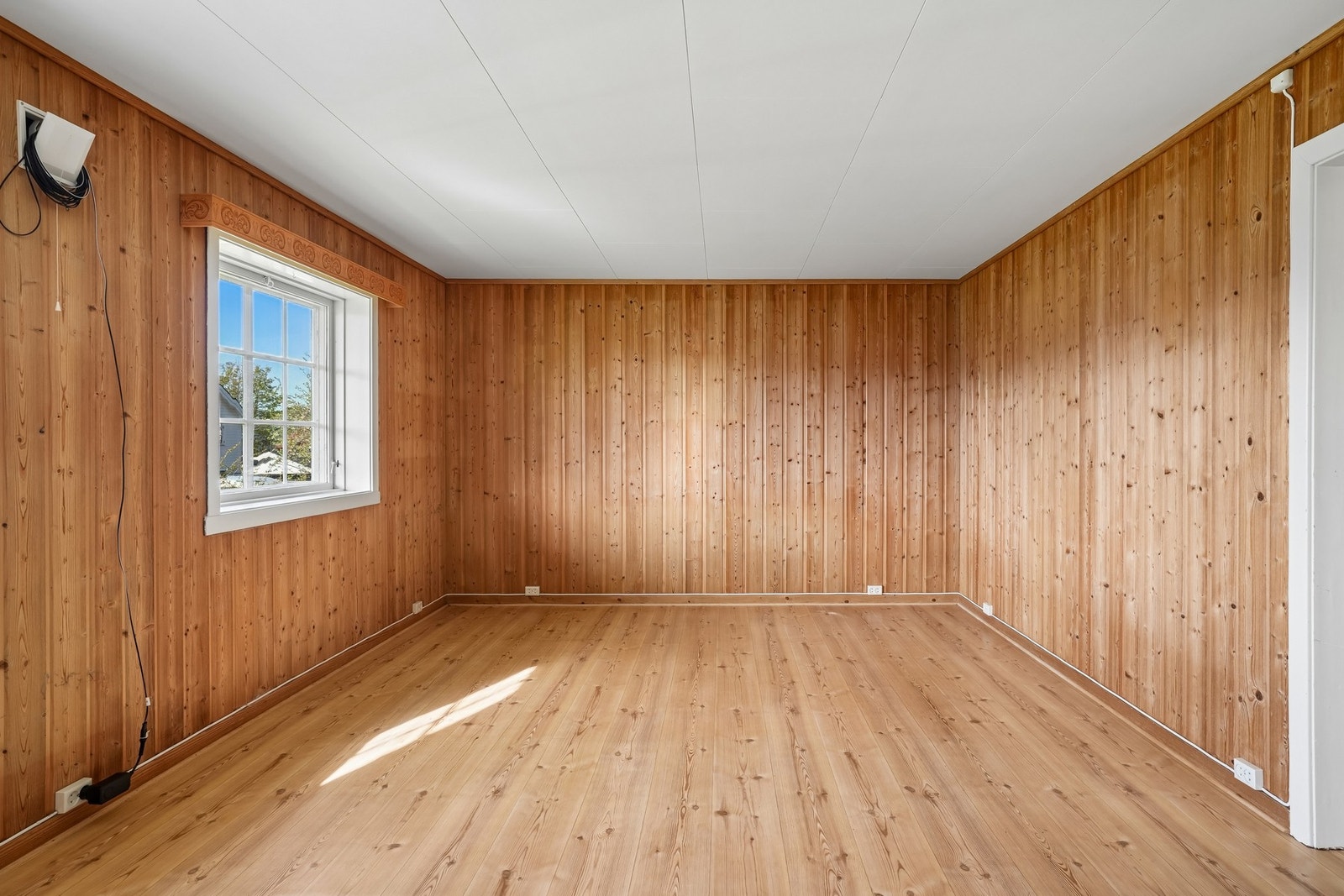 Kjellerstue er omtalt som "Ved" på originale byggetegninger - Galleribilde
