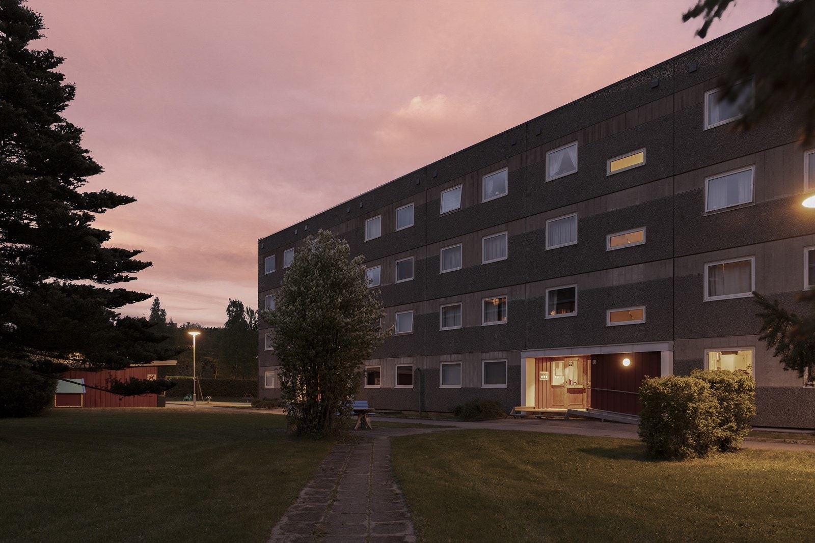 Kveldsbilde. Galleribilde