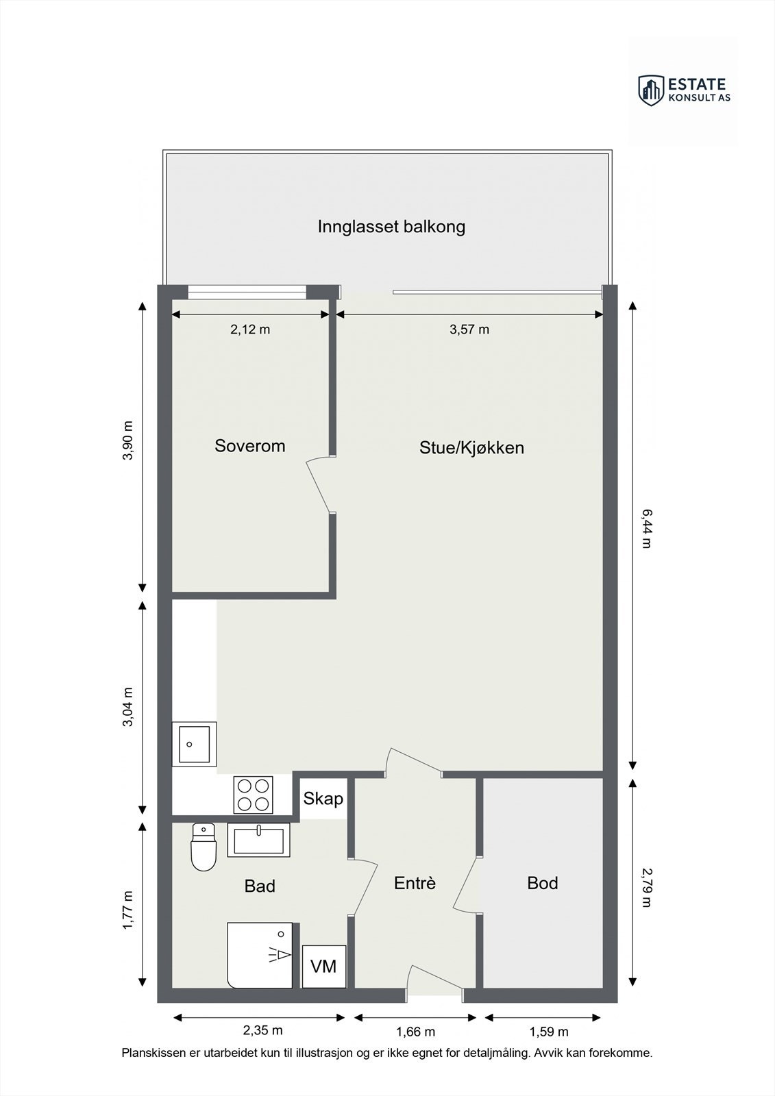 Plantegning. Galleribilde
