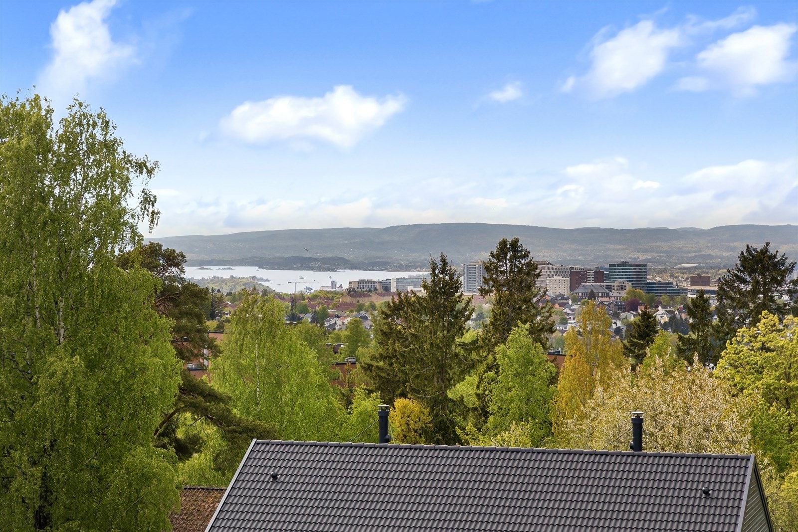 Nydelig utsikt mot Oslofjorden. Galleribilde