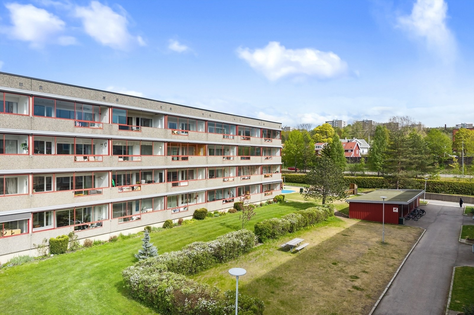 Fra leiligheten tar det ca. 17 minutter til Oslo sentrum med bil. Galleribilde