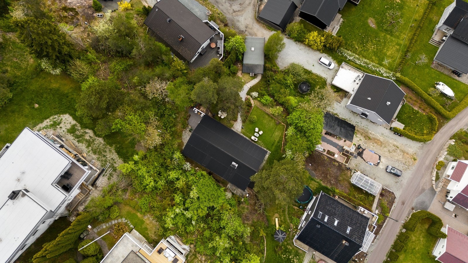 Dronefoto Galleribilde