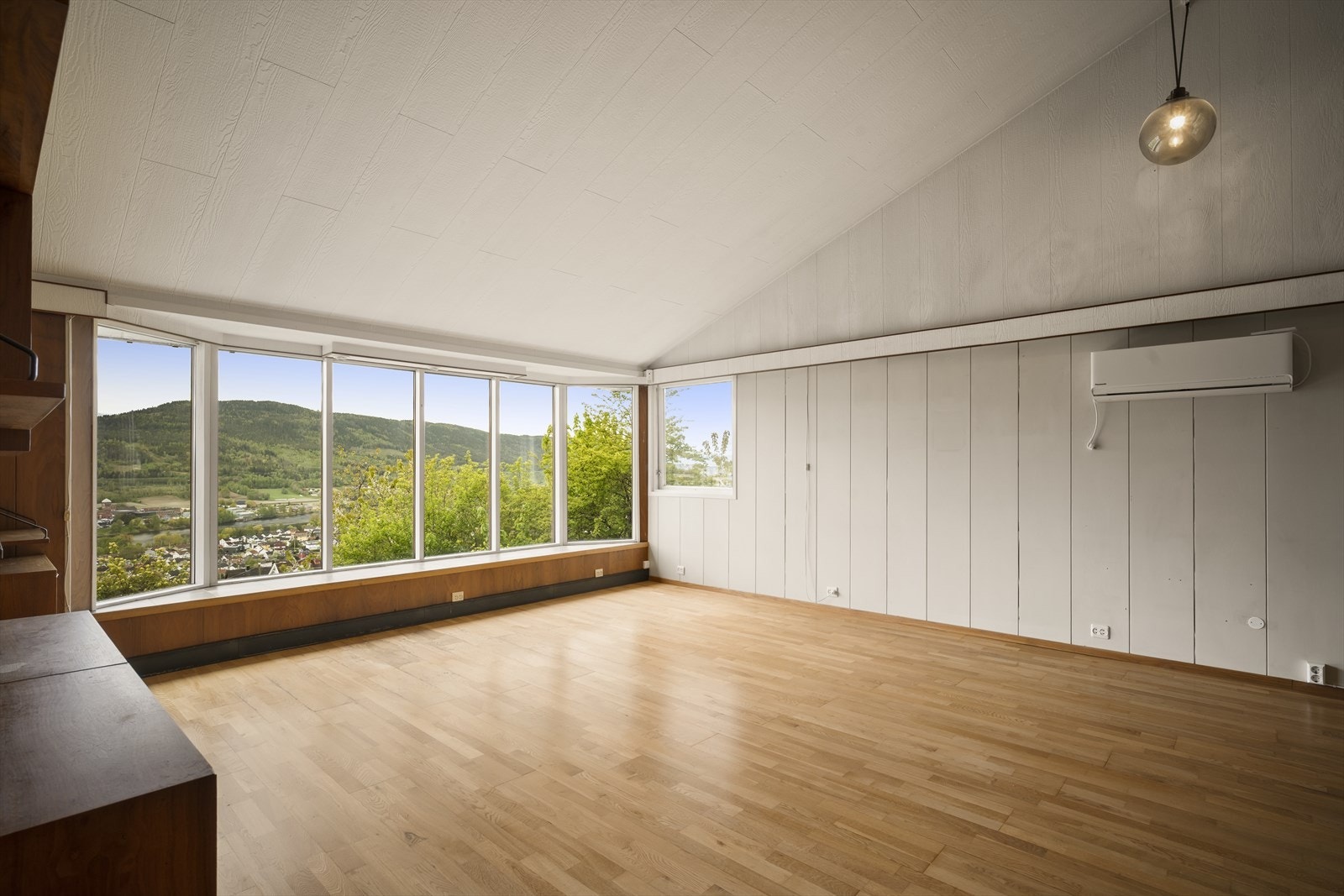 Stue med ny varmepumpe Galleribilde