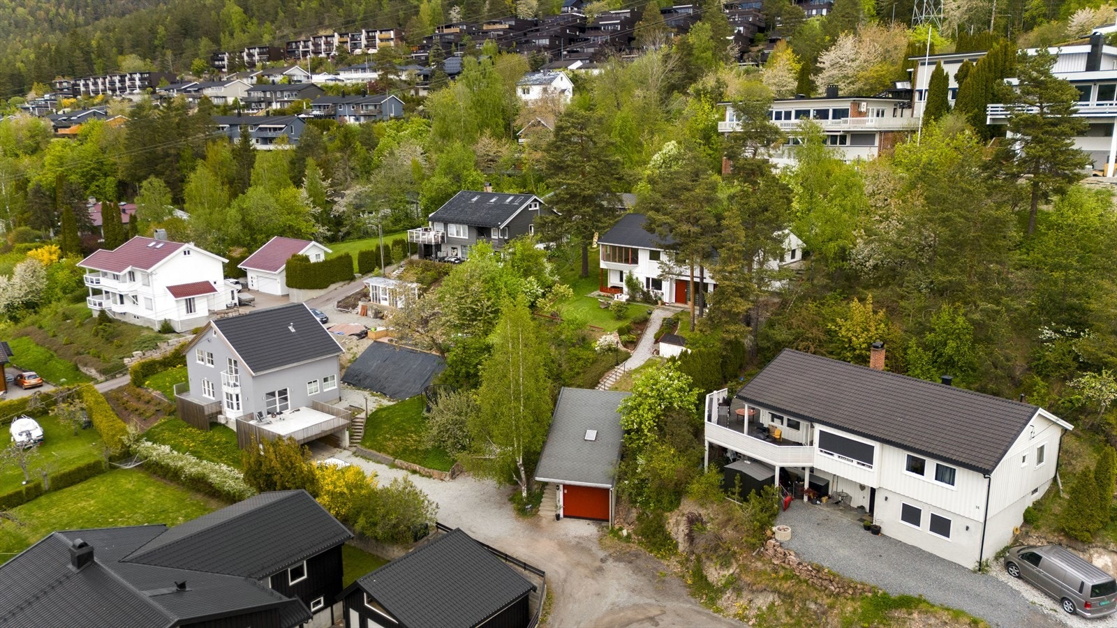 Dronefoto Galleribilde