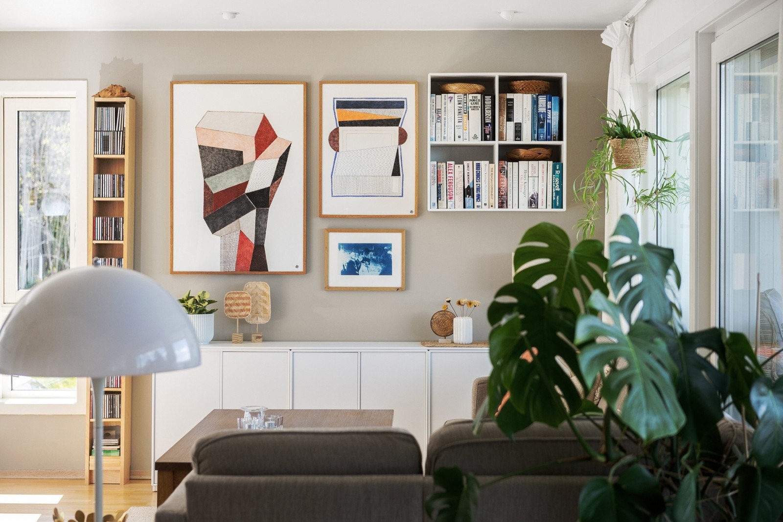 Leiligheten har balansert ventilasjon, som sikrer et sunt og godt inneklima. Galleribilde