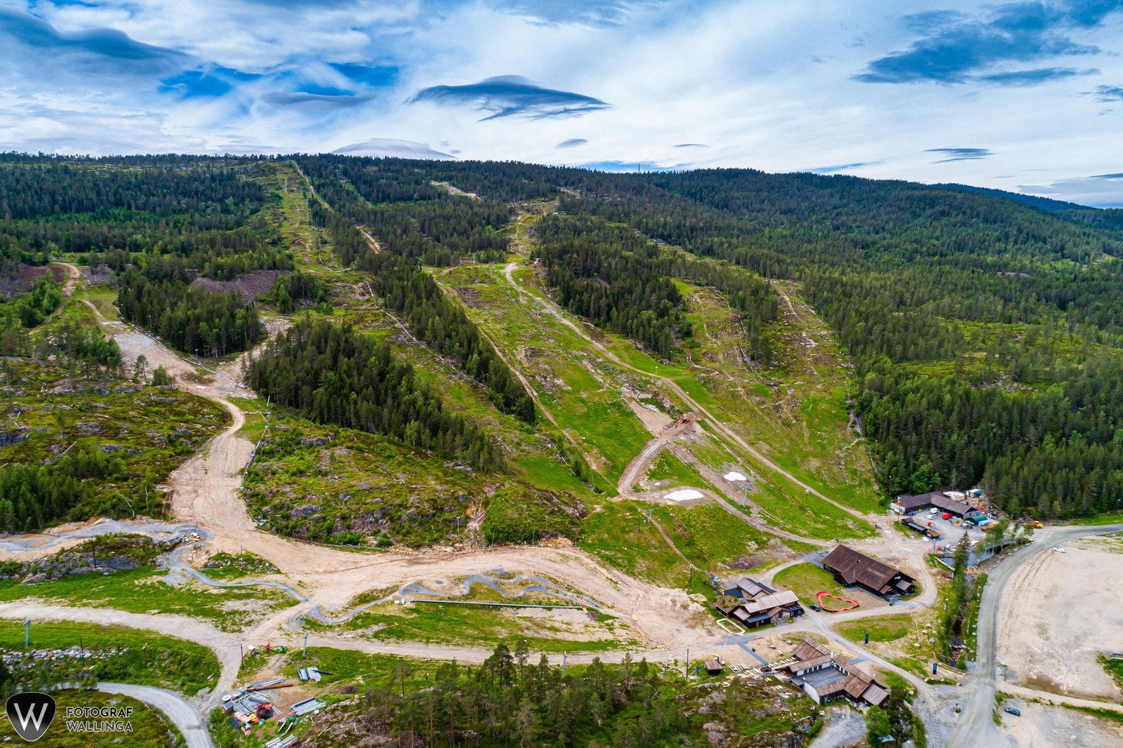 I Funkelia finner man en rekke utkikkspunkter, og ikke minst Skimore Kongsberg. Galleribilde