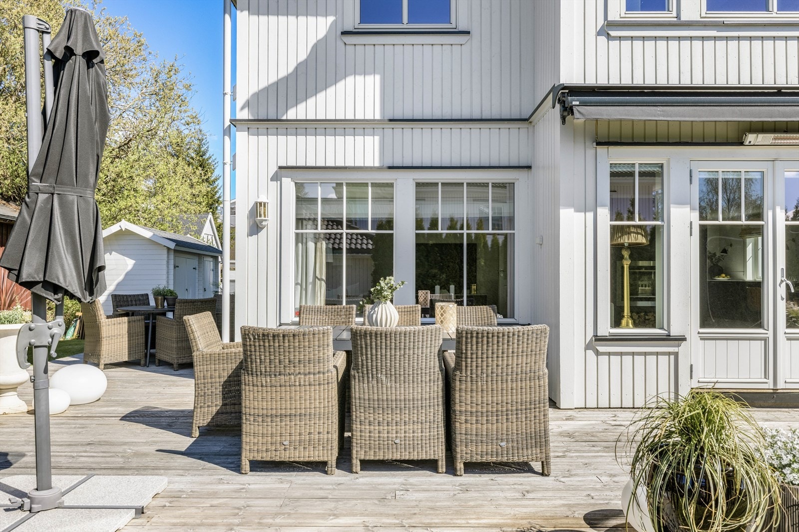 En hyggelig oase med plass til hele familien. Galleribilde