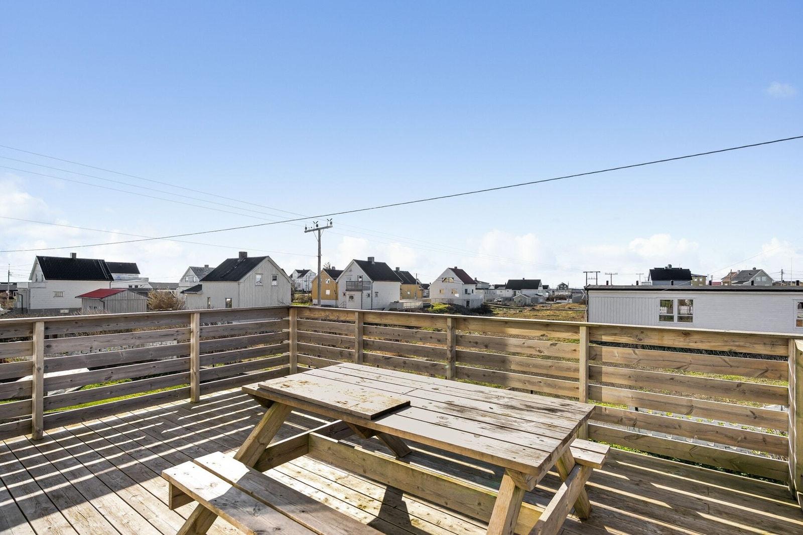 Plass til utemøblement, grill m.m. Galleribilde
