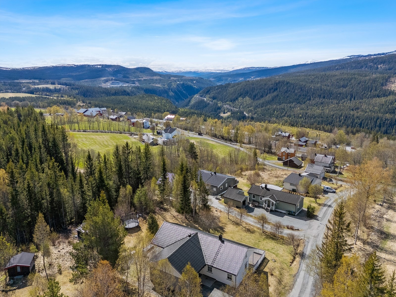 Dronefoto Galleribilde
