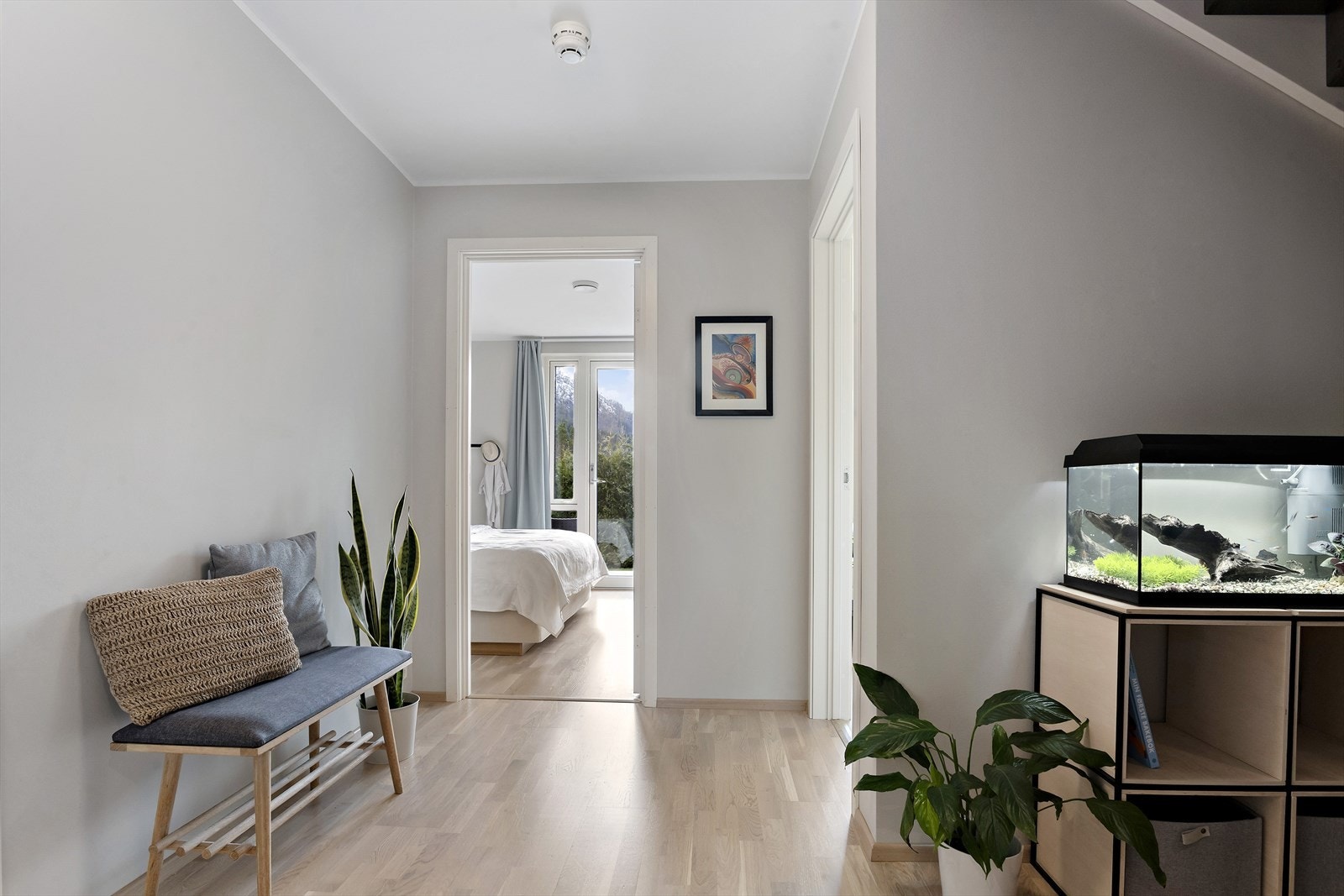 Soveromma ligg i front i underetasjen også. Galleribilde