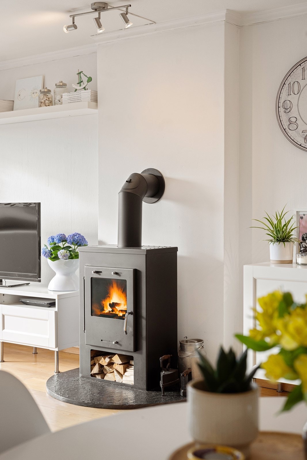 En effektiv vedovn sørger for ekstra varme og hygge på kalde dager. Galleribilde