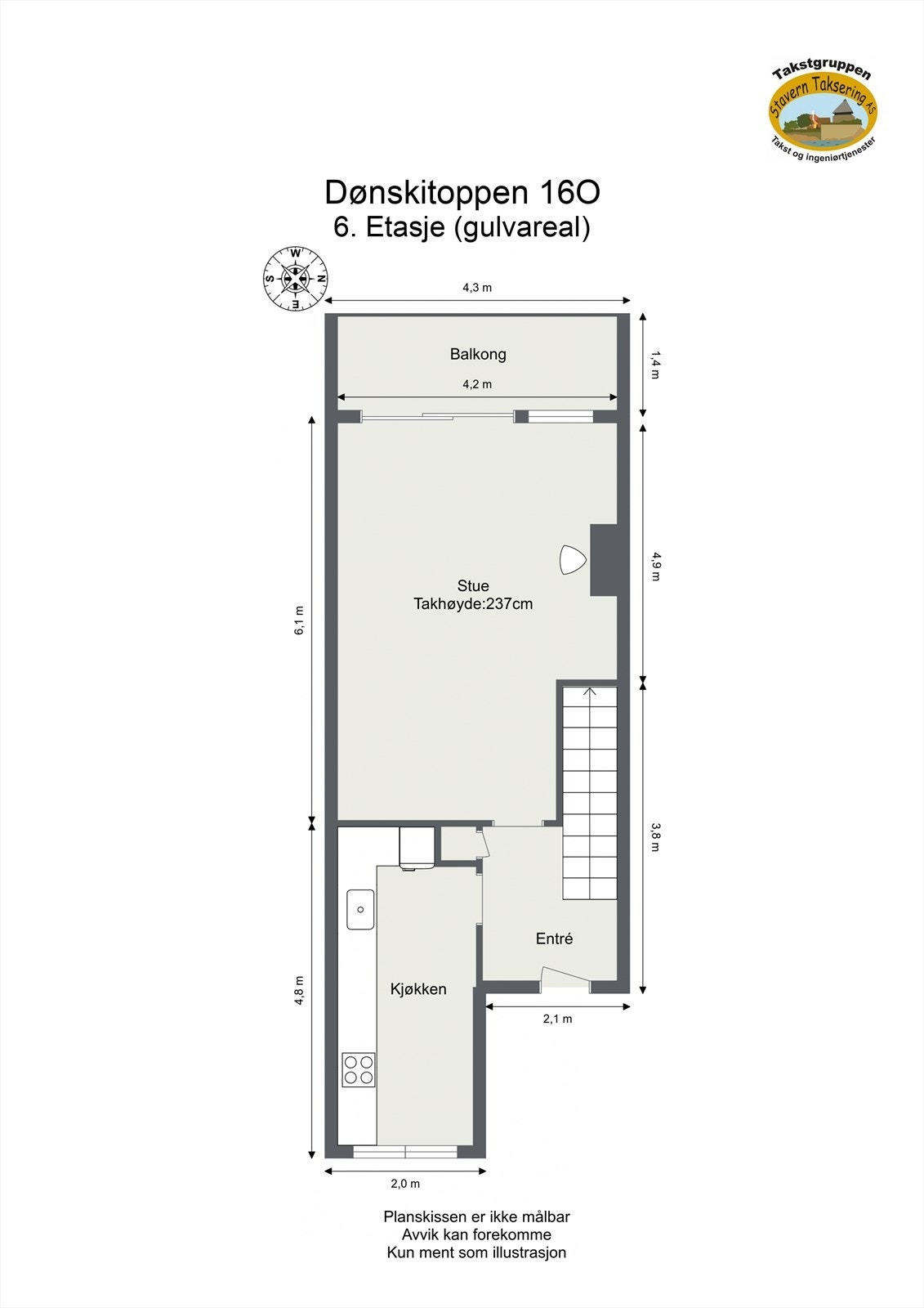 Dønskitoppen 16 O- 1 etg. Galleribilde