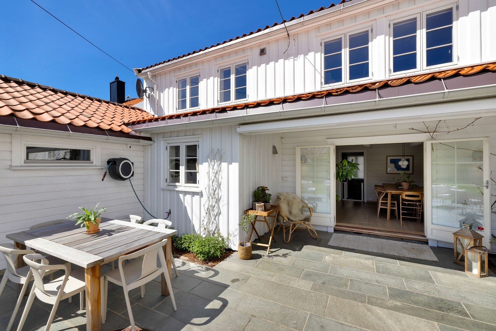 Uteområde med flere soner Galleribilde