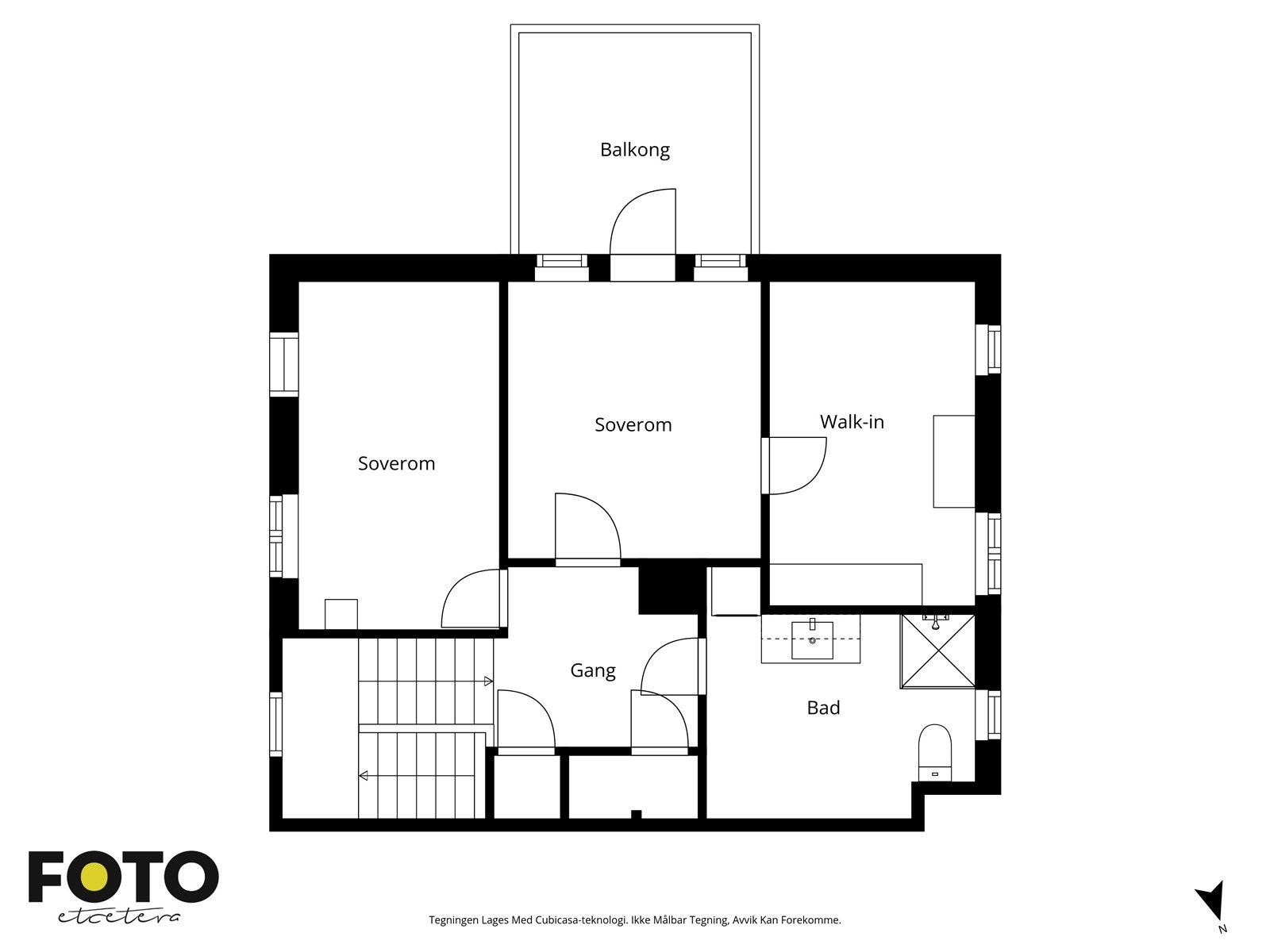 Plantegning 2. etasje Galleribilde