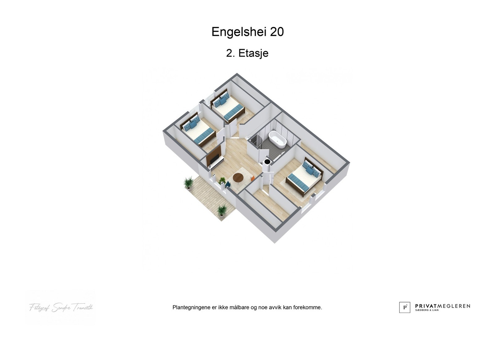 Planløsning loftsetasje Galleribilde