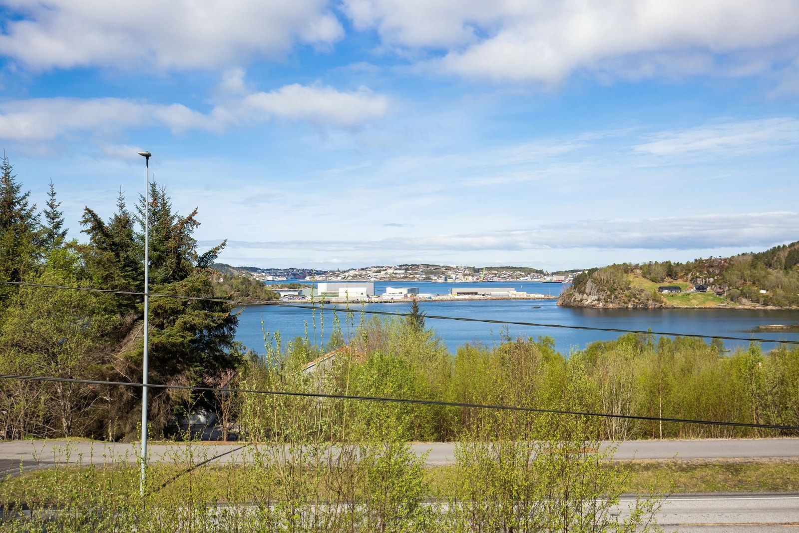 Flott utsikt Galleribilde