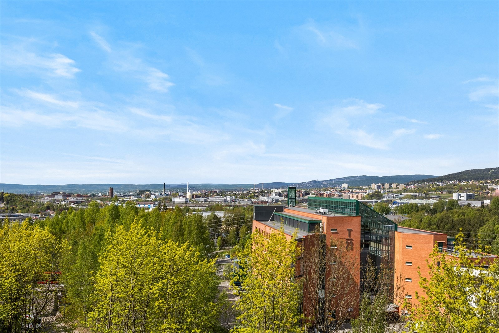 Med denne utsikten har du full oversikt over nærområdet. Galleribilde