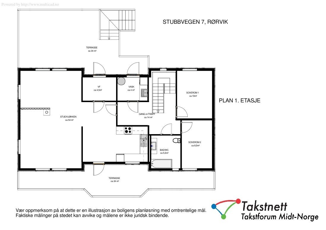 Stubbvegen 7, plan 1 etg Galleribilde